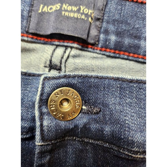 Jachs New York Mens Classic Straight Fit Stretch Denim‎ 40x32 - Picture 2 of 7